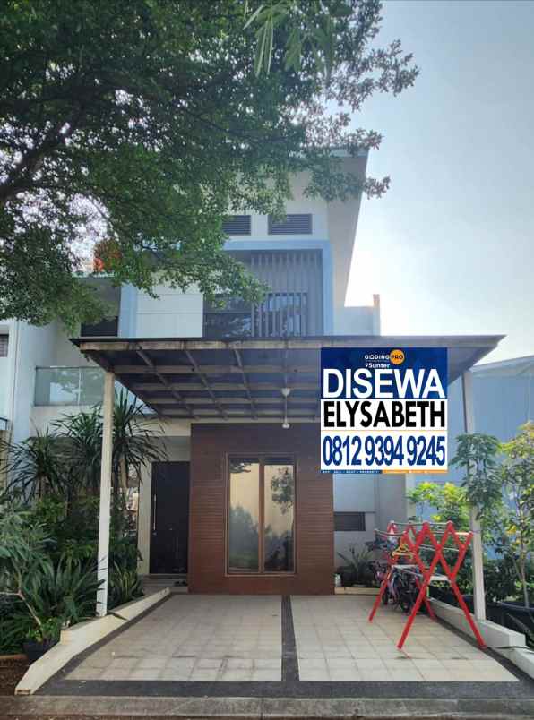 disewakan rumah jakarta garden city