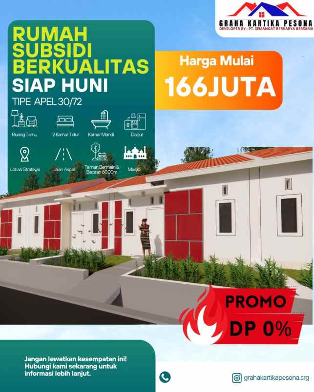 graha kartika pesona rumah subsidi terbaik