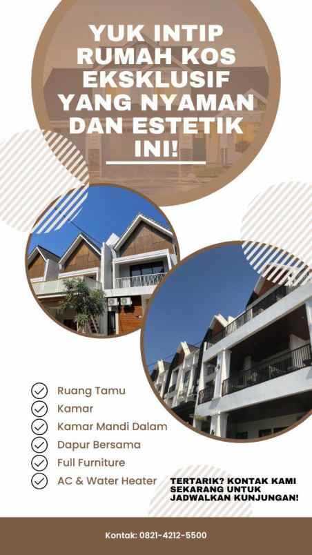 hub rumah kost premium eksklusif di malang kota free