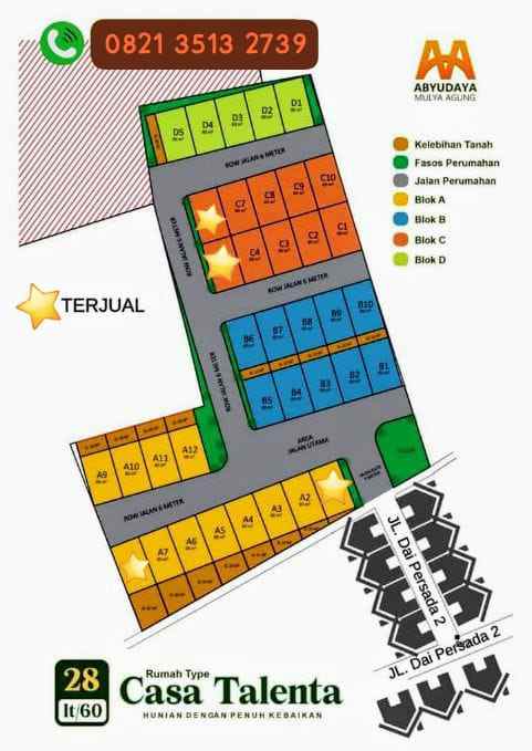 hunian baru di perumahan casta talenta mijen