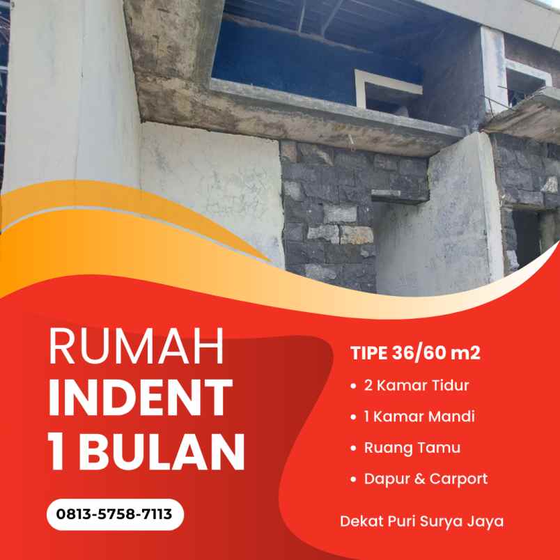 hunian indent sebulanan di gemurung gedangan