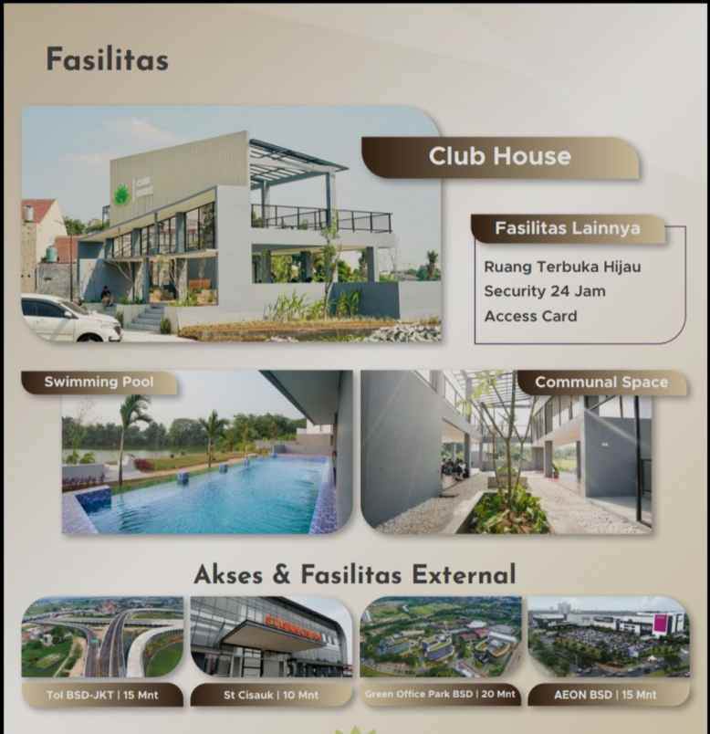 hunian millenials design cantik nempel bsd