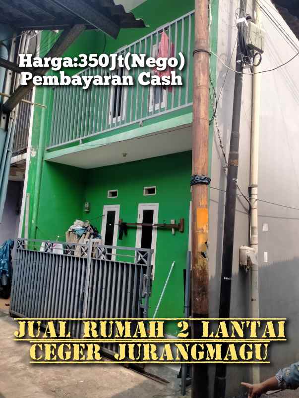 jual cepat rumah 2 lantai