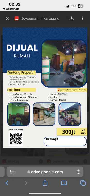 jual cepat rumah murah solo