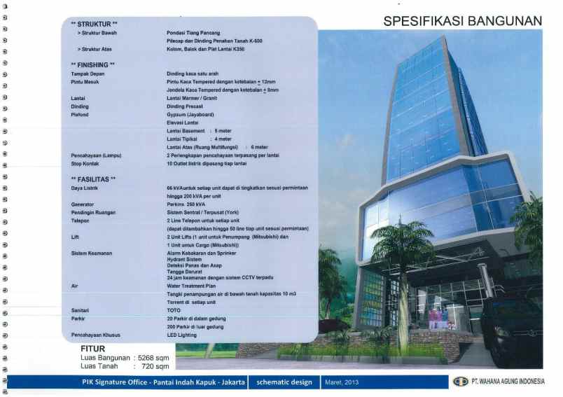 jual gedung pantai indah kapuk