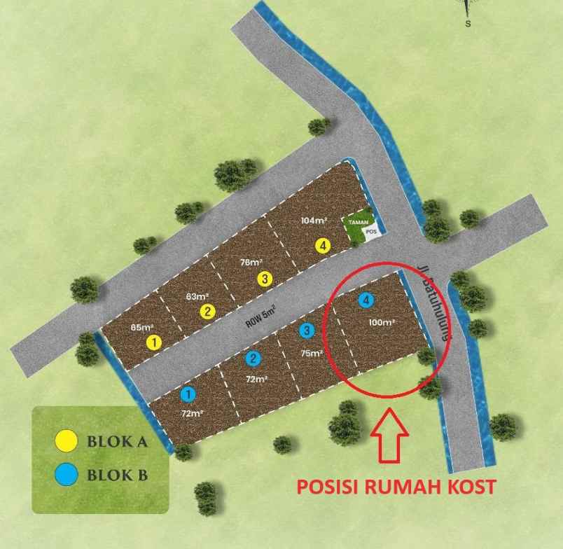 jual kosan di bogor 9 kamar dekat ipb dramaga