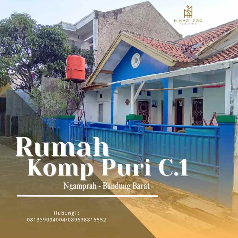 jual mendesak rumah murah di komplek puri cipageran 2