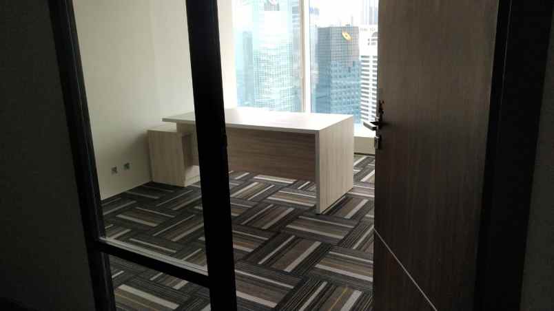 jual ruang kantor sahid sudirman semi furnished