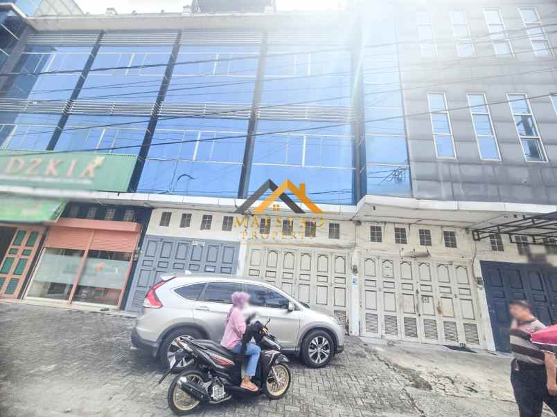 jual ruko 2 gandeng di jalan kl yos sudarso medan