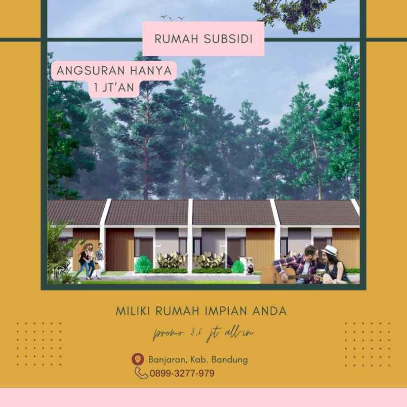 jual rumah subsidi murah di bandung