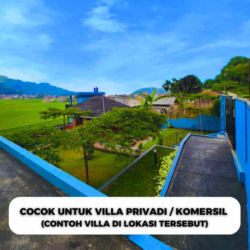 jual tanah ciwidey cocok untuk villa