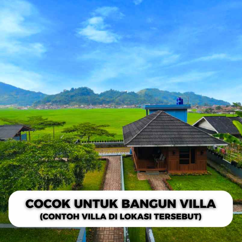 jual tanah ciwidey cocok untuk villa