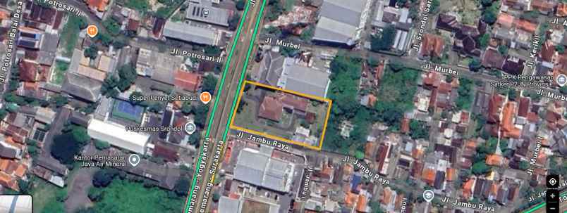 jual tanah jalan setiabudi semarang harga terbaik