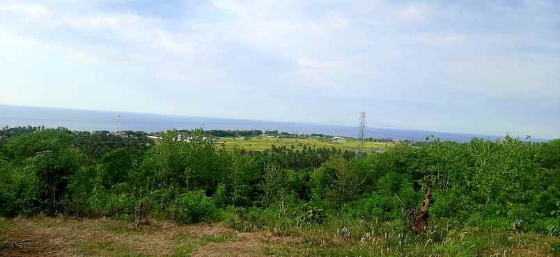 jual tanh dgn vew laut sawah dn bukit di lovina