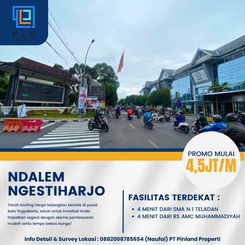 kavling harga terjangkau 3 km dari tugu jogja