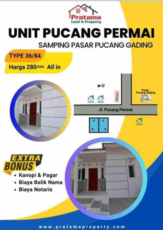 masih 2 unit rumah di pucsng permai demak