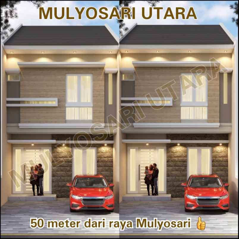 new project rumah mulyosari ready 2 unit sajaaa