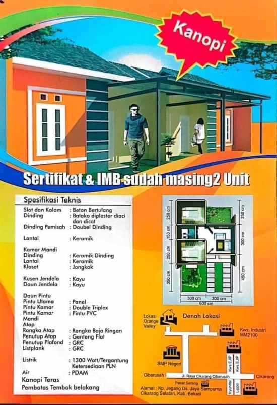 perum subsidi orange valley cikarang