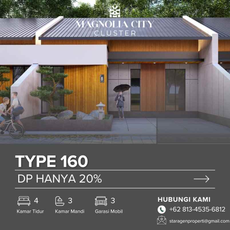 perumahan magnolia city cluster