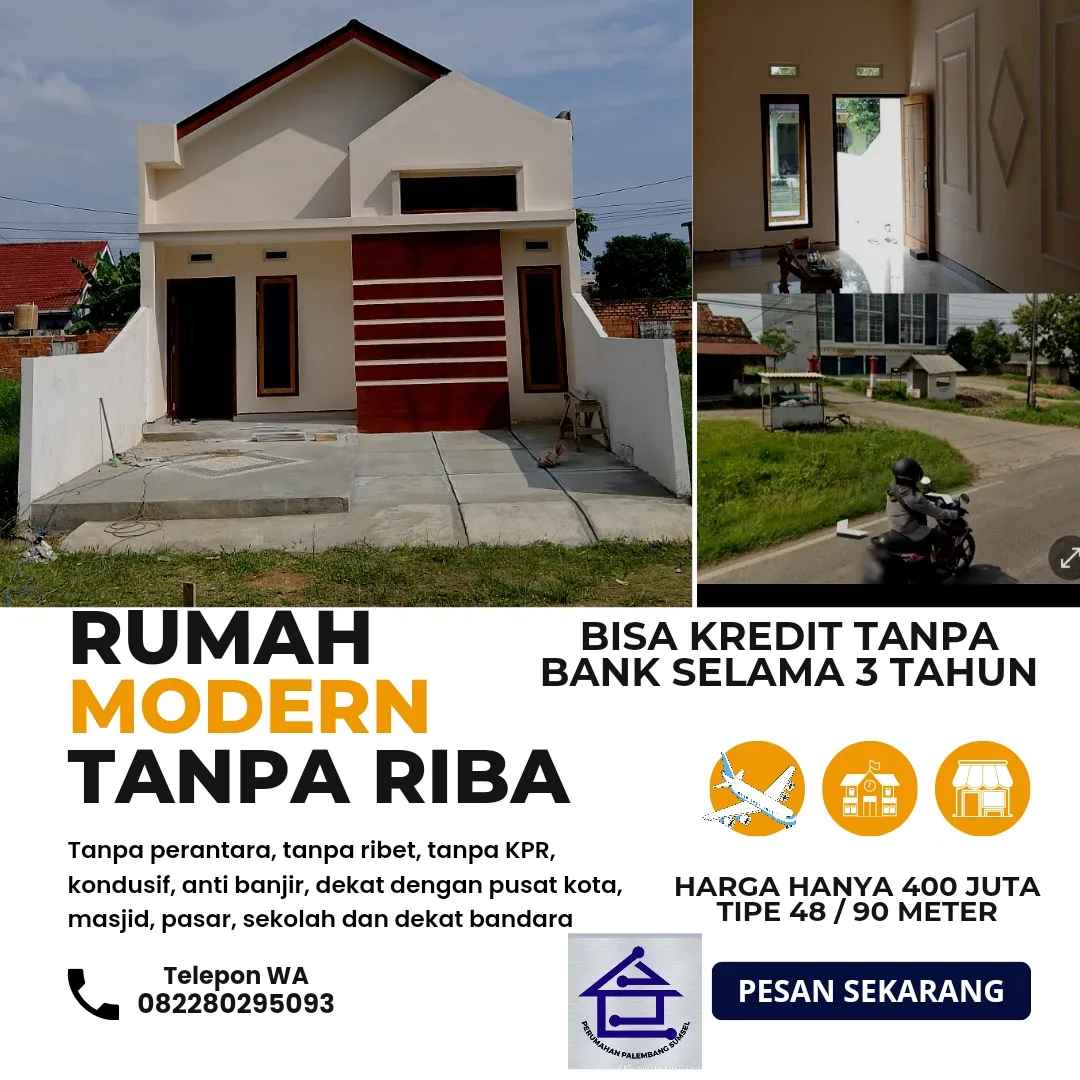 perumahan tanpa bank tengah kota palembang