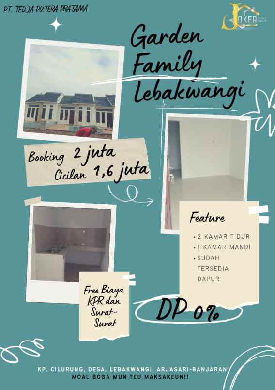 ready stock rumah kpr tanpa dp