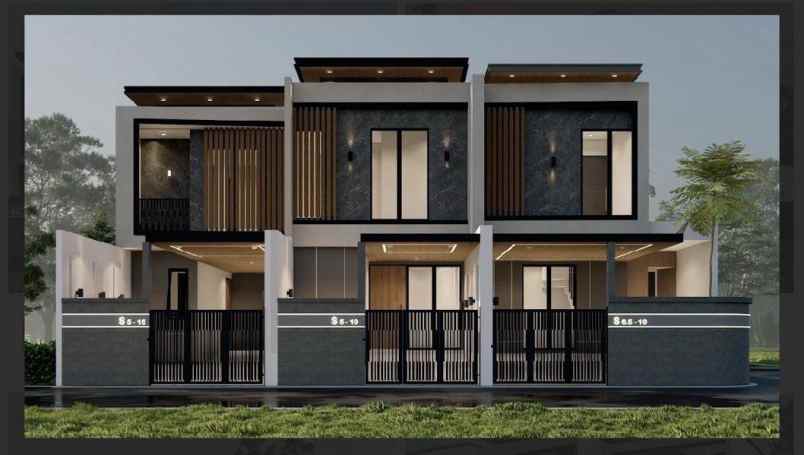 rumah baru semolowaru minimalis modern surabaya timur