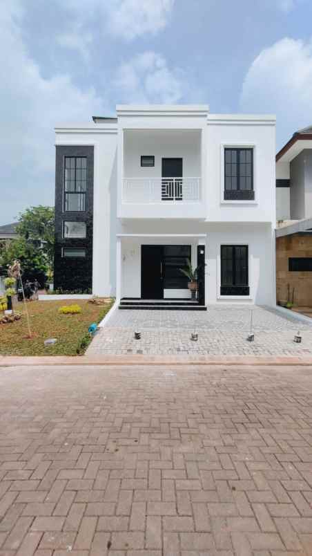 rumah baru siap huni strategis di nusaloka bsd