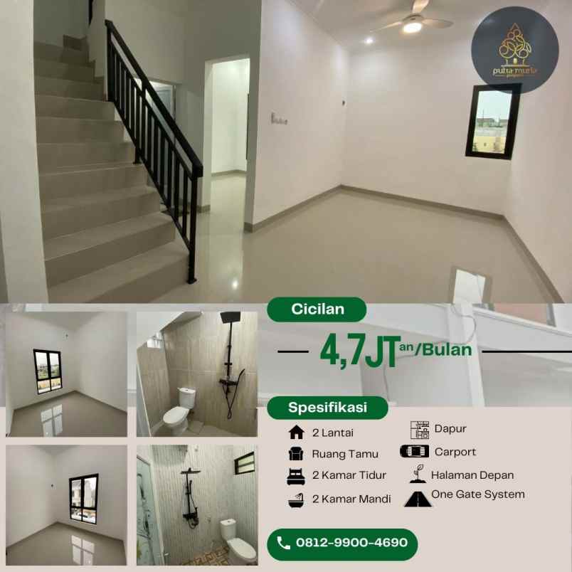 rumah bekasi timur dekat dengan lrt tol bekasi timur