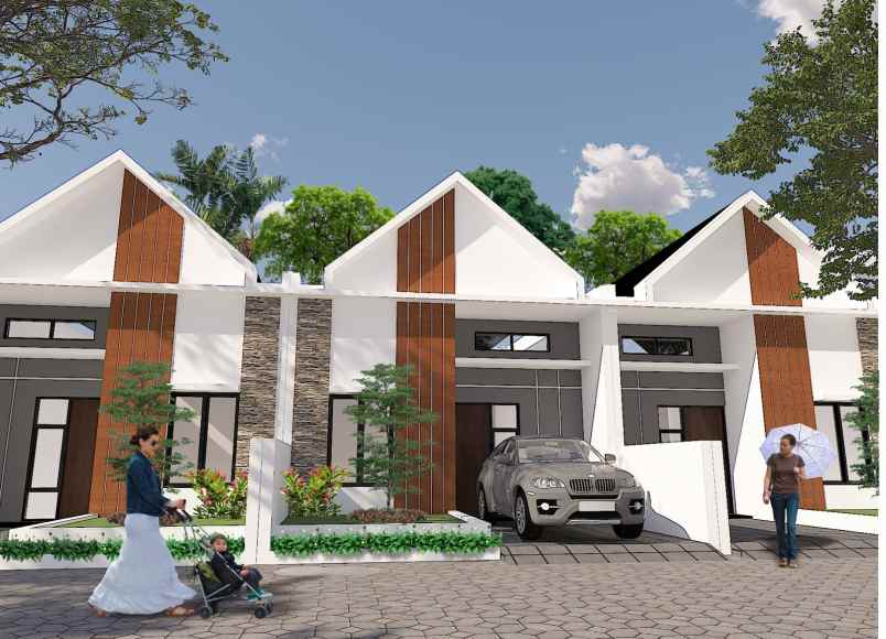 rumah cluster 3 kamar tidur