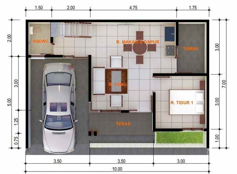 rumah cluster baru 2lt indent di gedongan clmadu