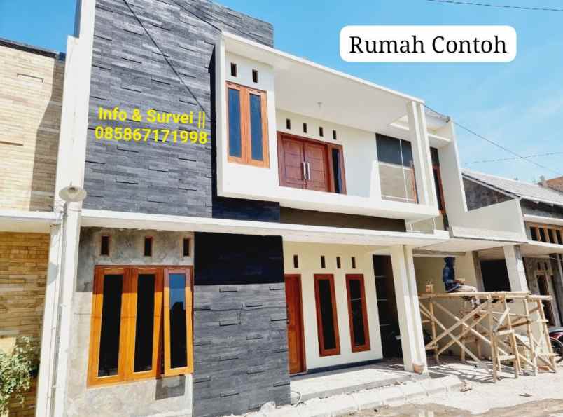 rumah cluster baru 2lt indent di gedongan clmadu