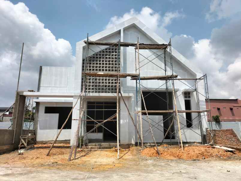 rumah cluster mewah di pekanbaru