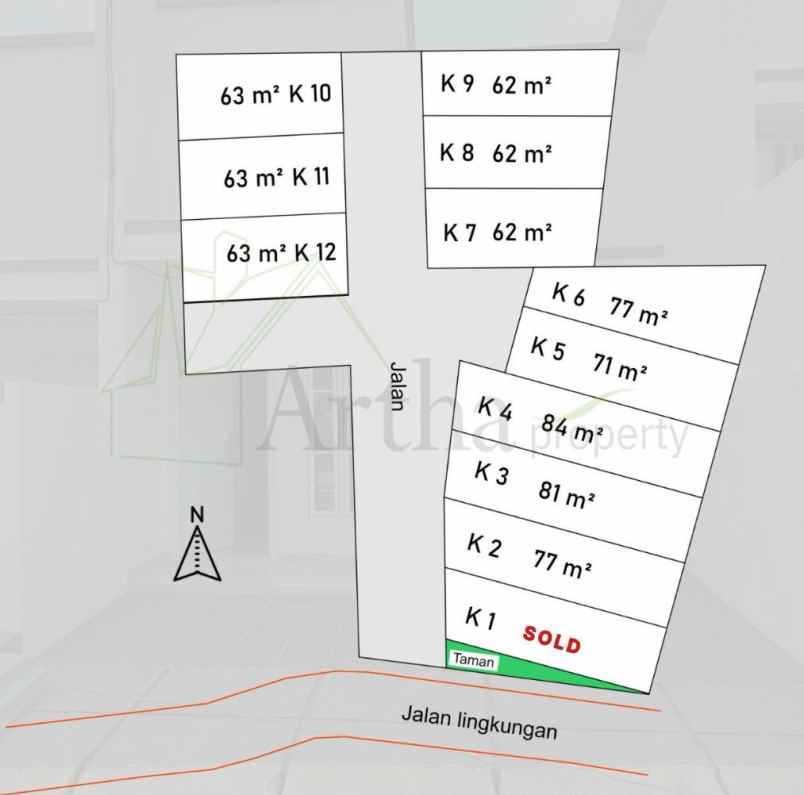 rumah free biaya2 modern minimalis di pamulang