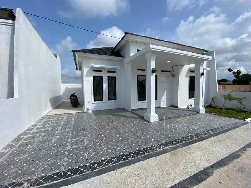 rumah idaman cluster di jalan kapau sari pekanbaru