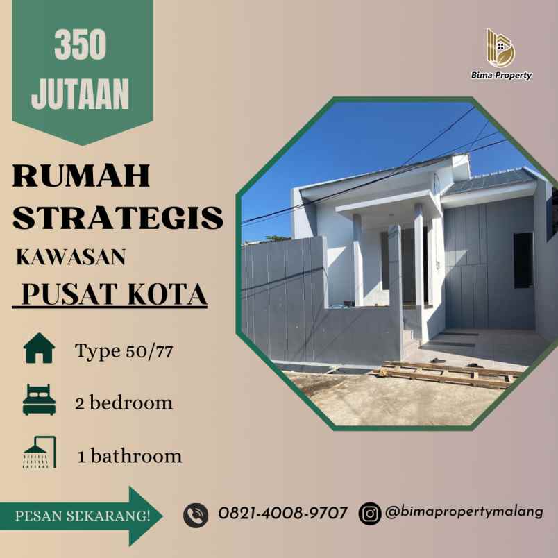 rumah kawasan wagir dibawah 400 juta