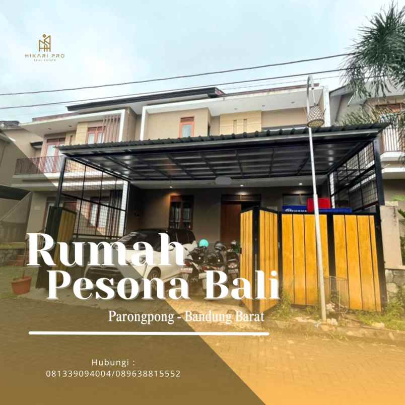 rumah komplek pesona bali ciwaruga bandung utara