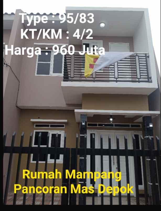 rumah mampang pancoran mas depok