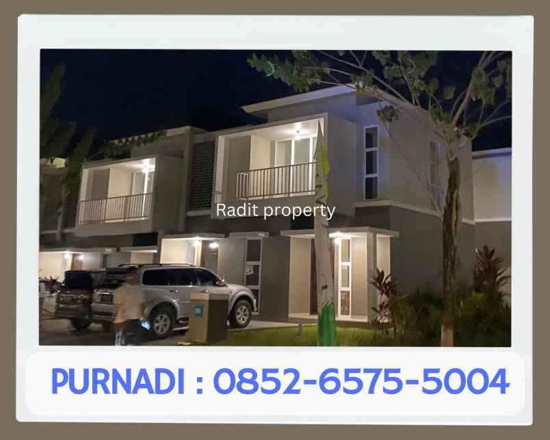 rumah mewah 2 lantai di pusat kota pekanbaru