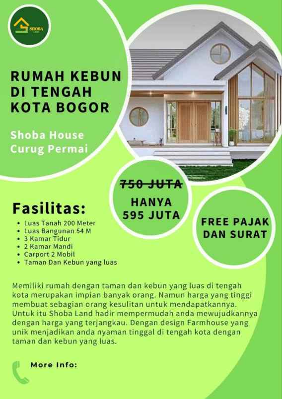 rumah mewah murah dekat yasmin kota bogor