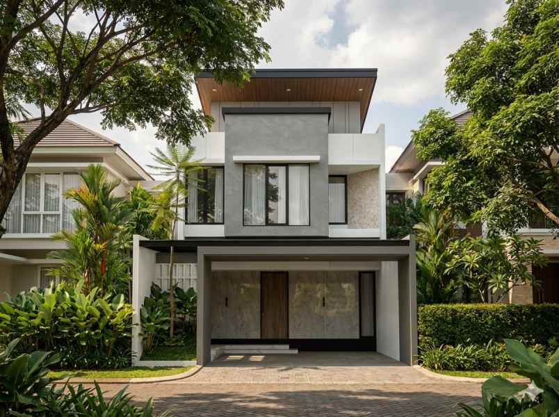 rumah modern 2 lantai type 90 84 di maguwoharjo