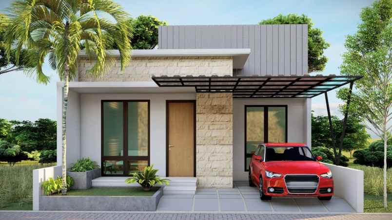 rumah modern minimalis di jakal km 10 dekat ugm