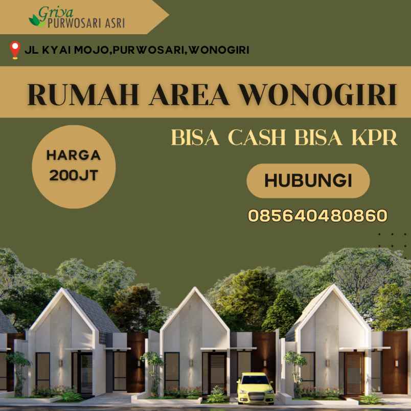 rumah murah 100 jutaan wonogiri kota