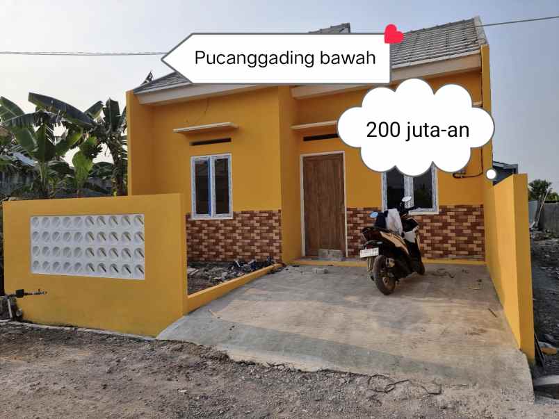 rumah murah di pucanggading bawah 2menit ke klipang