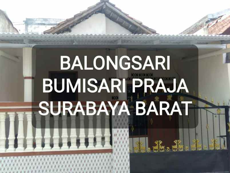 rumah murah siap huni balongsari surabaya