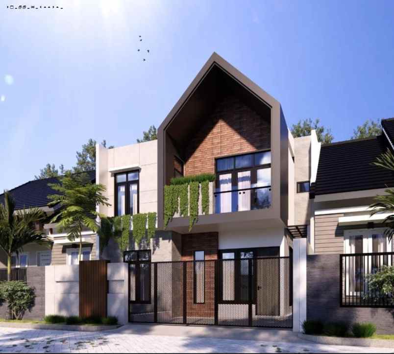 rumah pandugo new gress modern strategis minimalis