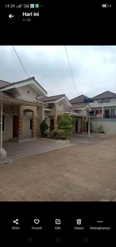 rumah ready stok di jatiasih