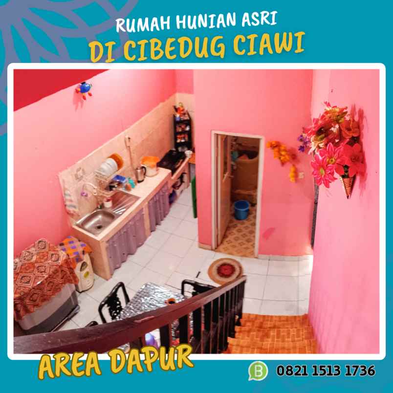 rumah sejuk di cibedug ciawi kabupaten bogor