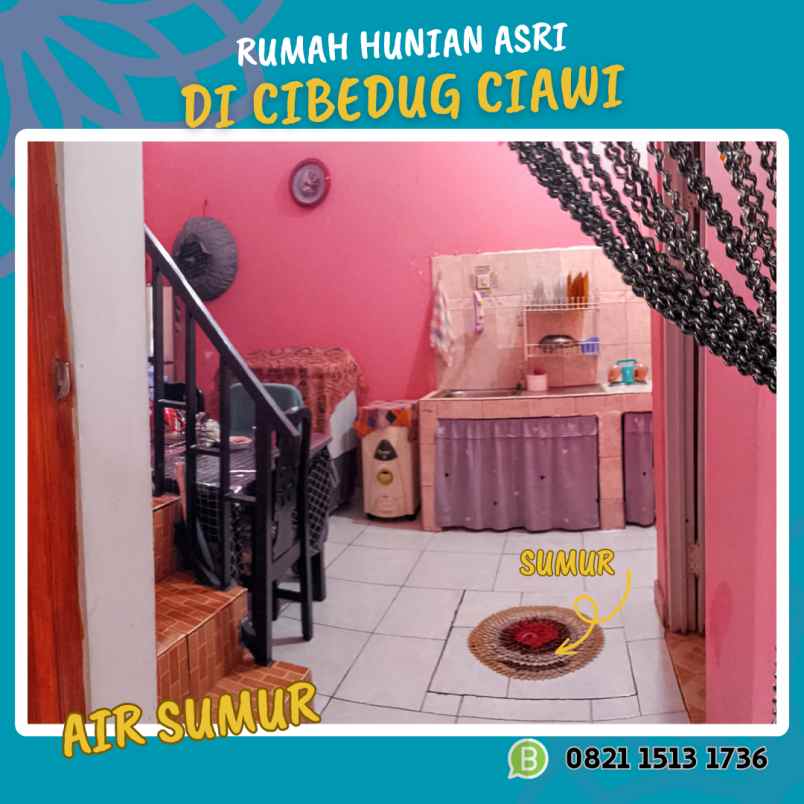 rumah sejuk di cibedug ciawi kabupaten bogor