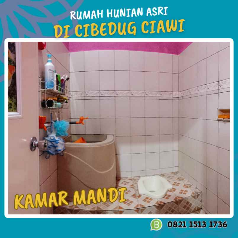 rumah sejuk di cibedug ciawi kabupaten bogor