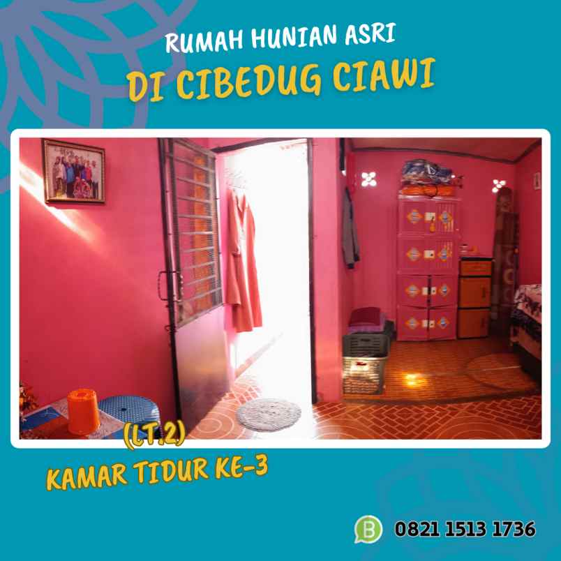 rumah sejuk di cibedug ciawi kabupaten bogor